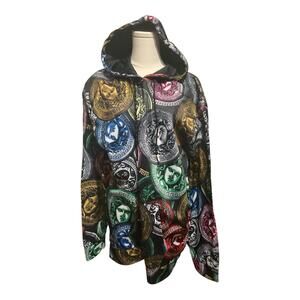 Baroque Gold by Drill Clothing Co Multi-Color Graphic Hoodie Size XL NWT Unisex